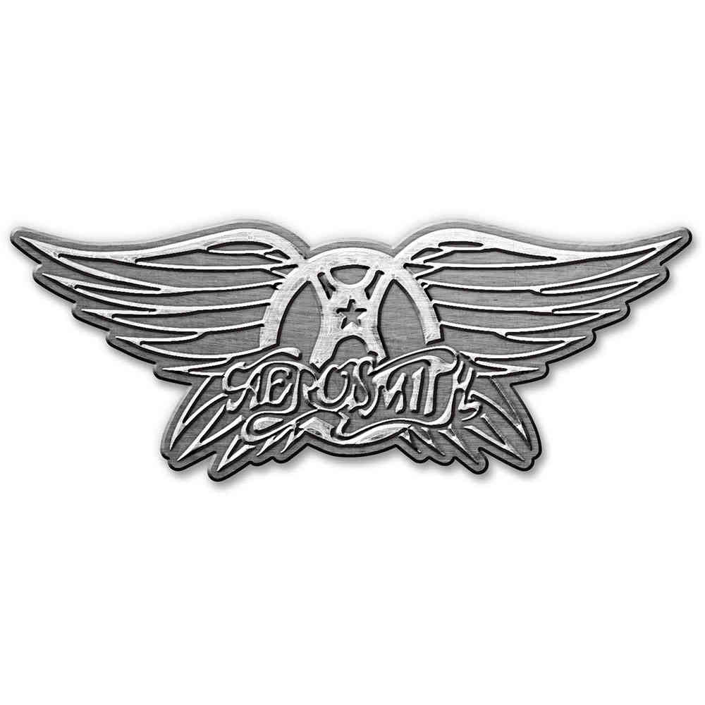 Aerosmith - Logo Métal broche - Couleur argent